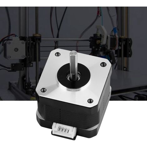 Moteur pas à pas 4 fils 12 V 1,3 A 0,30 Nm pour imprimante 3D (1 pièce) (1/5)