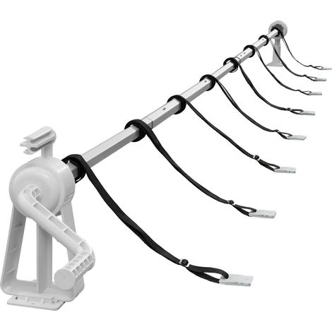 AREBOS Retractor de piscina para cubierta de piscina con lámina solar