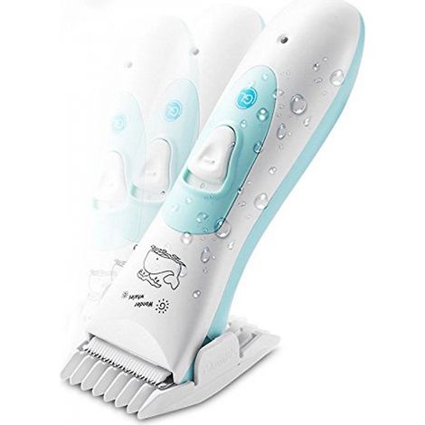 Tondeuse à cheveux électrique professionnelle étanche et ultra-silencieuse pour enfants (1/5)