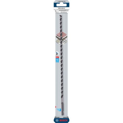 Bosch PRO Bohrer HEX-5, 6 x 250 x 300 mm