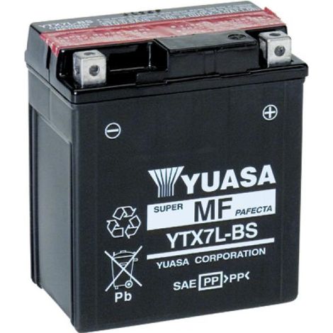 BATTERIA YUASA YTX7L-BS 12V 6 Ah