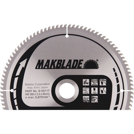 MAKITA LAME DE SCIE CIRCULAIRE B DE 09117 (1/3)
