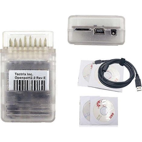 Scanner automobile universel pour véhicules OBD2, appareil de diagnostic avec connecteur ECUFLASH (1/4)