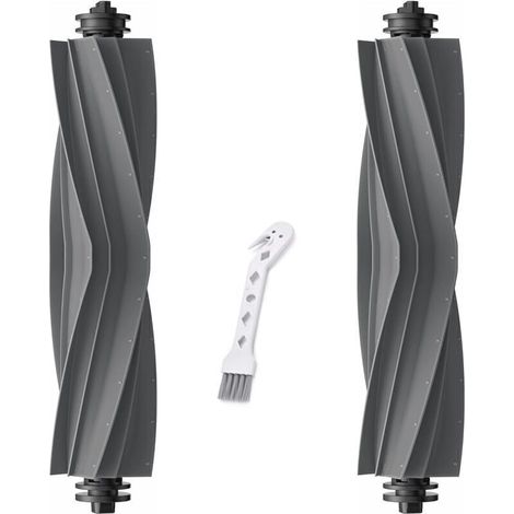 2 Brosse pour Dream X40 Ultra /X40 Master /L10s Ultra /L10s Pro Ultra /L10s Pro Gen2 /L10s Plus /L20 Ultra /L40 Ultra /D10 Plus, Mova E30 Ultra /P50 Pro Ultra, pour Xiaomi X10+ /X20+ (1/4)