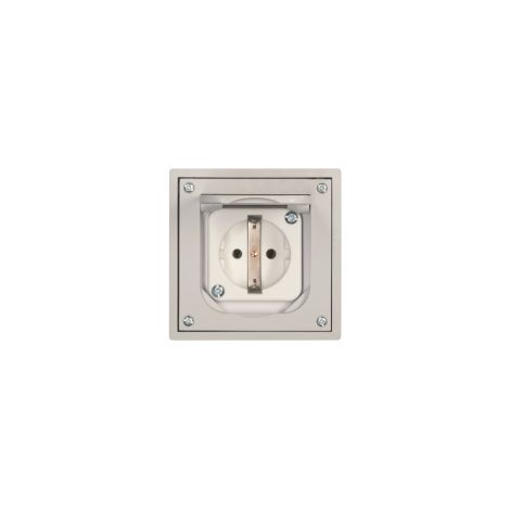 Siemens 1471460 toma de corriente Tipo F Gris