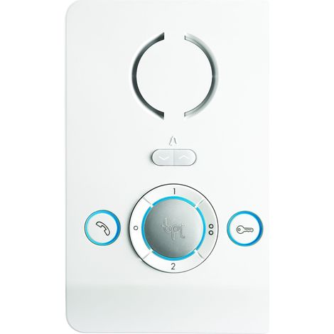 Moniteur audio mains libres avec vision nocturne – Interphone pour maison – Alimentation électrique par câblage – 60540010 (1/4)