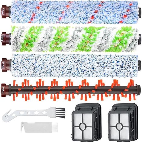 Pièces de rechange pour brosses et filtres Crosswave compatibles avec les aspirateurs Crosswave 2328, 1785, 2306 et 3888A. (1/5)
