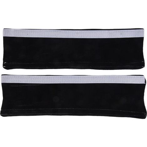 Funda para manija de puerta de refrigerador para electrodomésticos de cocina, manijas decorativas, guantes protectores antideslizantes, color negro.