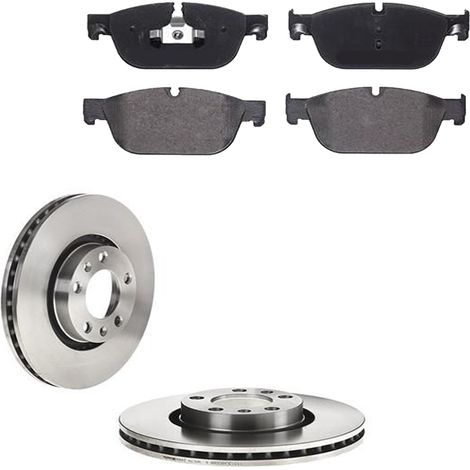 KIT FRENI ANTERIORI compatibile con PEUGEOT 508 I (8D) - DISCHI + PASTIGLIE OEM: P 61 115 , P 61 112 , P 61 106 / 17363 , 18179 , 18259 /SOSTITUZIONE DIRETTA/BASSA POLVERE/SILENZIOSO (1/5)