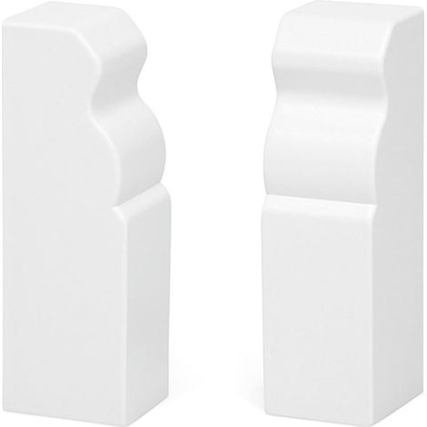 KGM Endkappen für Hamburger Sockelleiste 60 mm 2 Stück