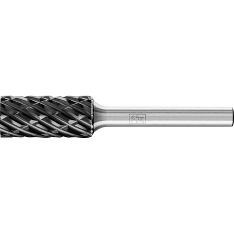PFERD TOOLS Hartmetall Hochleistungsfrässtift STEEL Zylinder ZYA Ø 12x25 mm Schaft-Ø 6 mm HICOAT für Stahl