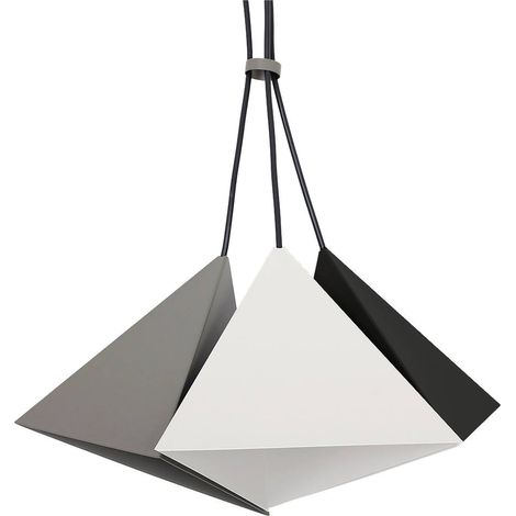 Lámpara Colgante Rosello, Gris (1/3)