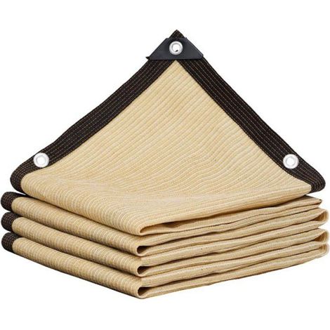 UV-beständiges Schattierungsnetz – 2 x 3 Meter – Sonnensegel für Terrasse, Garten und Pergola – Material: HDPE – Mit Ösen... (1/5)