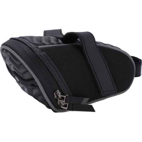 Sacoche Arrière Pliable pour Vélo de Montagne, Bagagerie de Selle de Bicyclette, Poche de Rangement pour Cyclisme Noir (1/5)