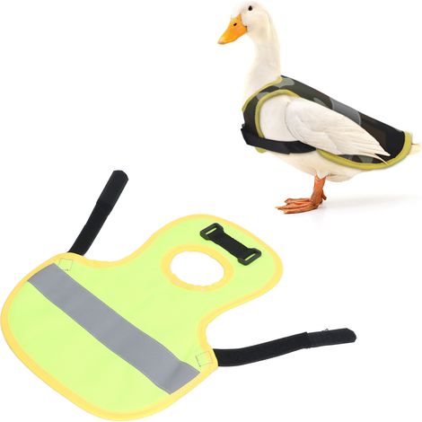 Gilet Réfléchissant pour Poulets et Poules - Légé et Réfléchissant pour Sécurité et Visibilité Nuit (1/5)