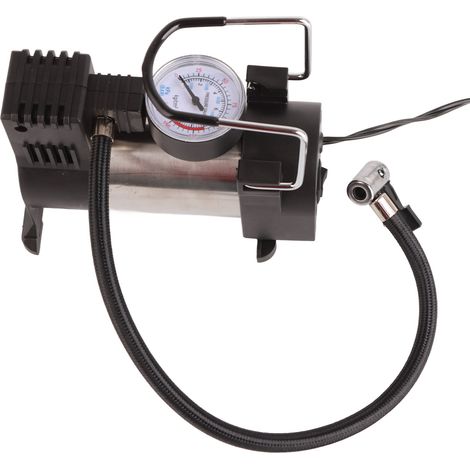 Gonfleur de pneu voiture 150PSI portable haute pression, compresseur d'air électrique compact 12V pour automobile, pompe rapide avec moteur semi-métallique (modèle léger 0,6kg, exclusivité Chili) (1/5)