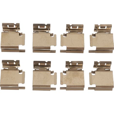 Kit de Montage de Plaquettes de Frein Arrière BPF1298A, MK3 03-07, Clip de Cale à Hochet, Matériau de qualité Supérieure, Installation Facile, pour MK3 2003 à 2007. (1/5)
