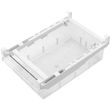 Organisateur de réfrigérateur, bacs de rangement pour aliments, boîte de conservation pour la cuisine, étagère de tiroir, compartiments séparés pour légumes et fruits, gain de place (1/5)