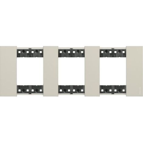 Blende 2 x 3 Modul BTicino Living Now KA4802M3K Sand