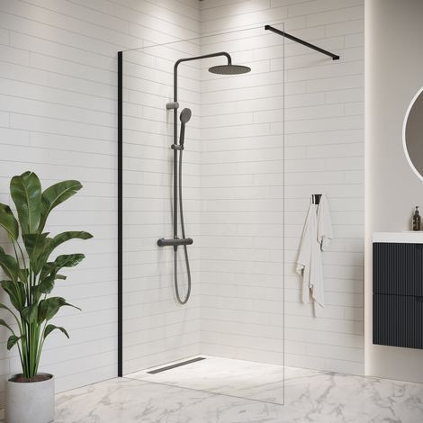 Douche à l’italienne Florida - 120 x 200 cm - Badplaats - Chrome