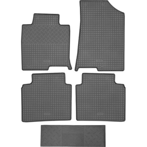 Tappetini Rigum 903560 + copertura 900101 - Kia Optima IV Berlina / Kombi dal 2016, vano piedi anteriore HK - installati (1/5)