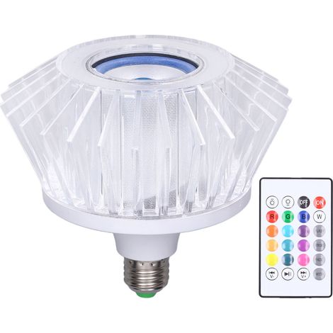 Musikalische LED-Lampe mit eingebautem Lautsprecher, 24-Tasten-Fernbedienung, RGB-Farbwechsel, vielseitig einsetzbar (1/5)