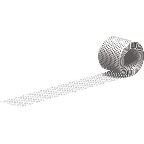 Sarei Vogelschutz- und Lüftungsgitter 5 m x 100 mm weiß Dachabschlüsse