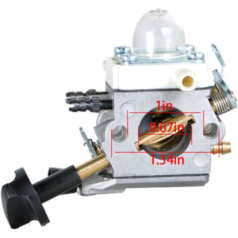 NALOOKAMIC Carburateur avec filtre à air, bougies d'allumage pour souffleur STIHL BG86 SH56 SH56C SH86 SH86C BG86CE BG86Z BG86CEZ Zama C1M-S261B (1/3)