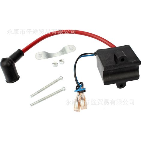 Mini Motorcycle/Bicycle Accessories 50/60/80CC High-Performance High-Voltage Ignition Coil CDI with Screws (1/5)