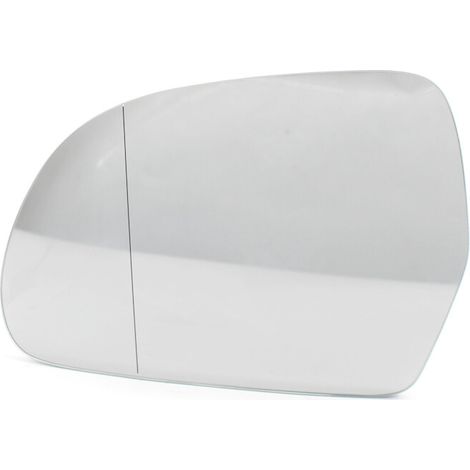 Linkes Außenspiegelglas für PKW. Passend für Audi A3, S3, A4, S4, B8, A5, A6, S6, C6, A8 und Q3.