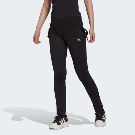 Y3390 ADIDAS Always Original Pantalones ajustados con cordones CHÁNDALES PANTALONES DE MUJER 32 (1/5)