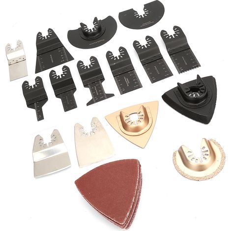 Ensemble de 40 lames de scie pour outil multifonction oscillant - Accessoires de rechange (1/5)