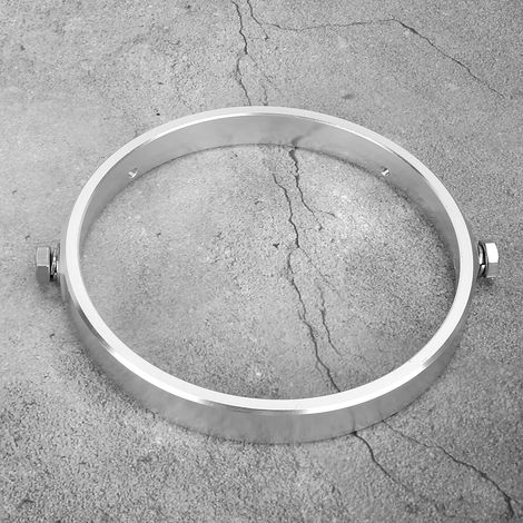 Support de phare rond universel en alliage d'aluminium 7 pouces pour conversion voiture/moto, argent (1/5)