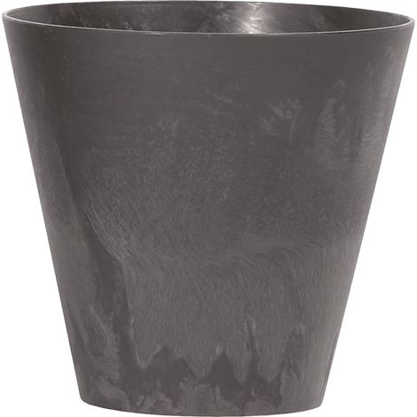 Prosperplast Blumentopf TUBUS Betoneffekt Anthrazit 30 cm (1/5)