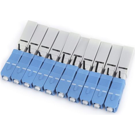 10 connecteurs rapides fibre optique UPC FTTH SC/APC intégrés, adaptateur froid rapide (1/5)