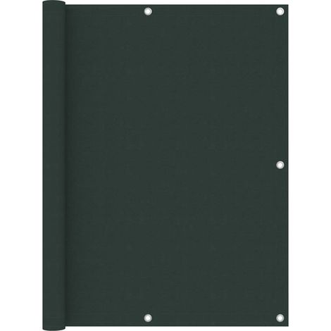 Paravento per balcone protezione privacy paravento verde scuro 120 x 300 cm tessuto oxford 020010431