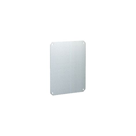 Piastra di montaggio in metallo per cassette PLS 18x27cm - NSYPMM1827