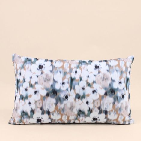 Coussin imprimé floral 30x50cm (1/5)