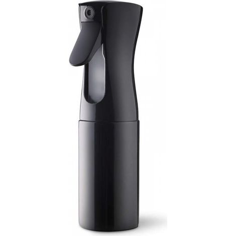 Noir, 160ML Spray Bottle Salon Pulvérisateur de Coiffure, Bouteille de Brumisateur d'eau, Flacon Spray Vide, Vaporisateur Brumisateur Cheveux, Hairstyling de Coiffeur Pulvérisateur D'eau Vide, (1/5)