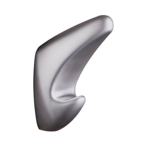 Ouvre&Déco – porte manteau SHARK, laiton chromé satiné 49x100 mm