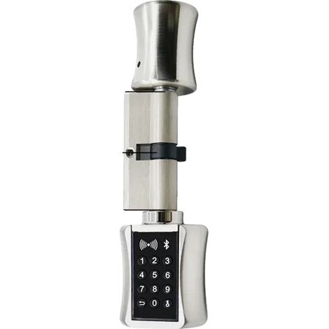 Serratura intelligente, connettività Bluetooth, molteplici metodi di sblocco, argento 70 (1/2)