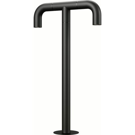 Maytoni Sleek Borne d'extérieur double graphite 3000 K 300 lm IP65