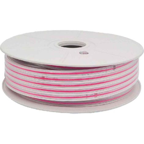 50M Striscia Led COB 8W/M 220V-240V 600lm IP65 CRI=80 Angolo 180°, 9 Colori Disponibili (Rosa)