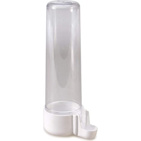 Arquivet Abbeveratoio in plastica per uccelli, contenitore per acqua per uccelli, contenitore per acqua per uccelli, alimentazione e accessori, 13 cm, 85 cc (1/2)