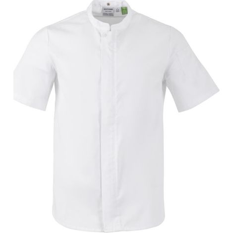 Veste de cuisinier en maille à manches courtes Southside Harlem blanche M