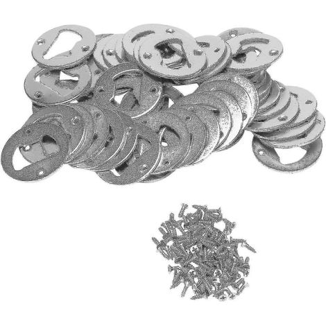 50er-Set Flaschenöffner-Einsätze, Edelstahl, rund, DIY-Flaschenöffner-Hardware-Kit, Hardware-Teile Sup -QH (1/3)