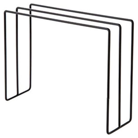 Eosnow Comptoir de cuisine torchon étendoir fer torchon porte-serviettes autoportant plat chiffon rangement cintre noir (1/4)