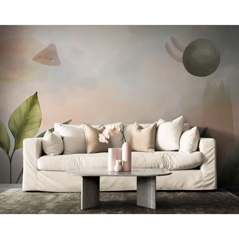 Papier Peint Art & Déco - Feuillage et Brume - 150 x 250 cm (1/2)