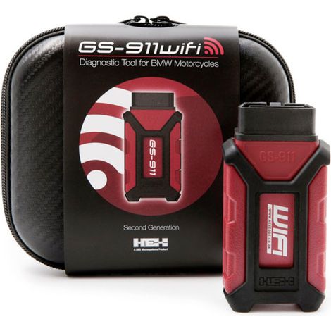 HEX GS-911 WiFi Hobby Motorrad Diagnosetool OBD2 Passend für (Auto-Marke): BMW (Motorrad) 10 Fahr (1/3)
