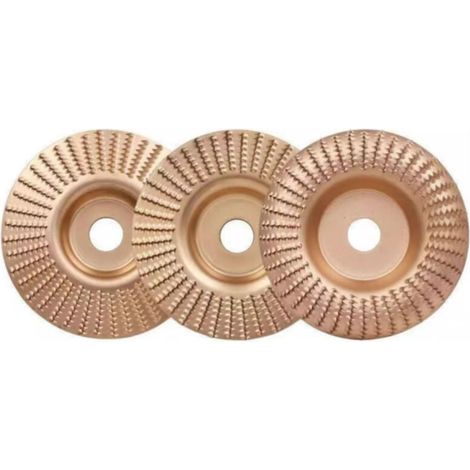 Disque de polissage pour meuleuse d'angle 100x15mm Lot 3 Compatible type 100 Pour bois, surfaces planes/inclinées/courbes Bricolage et atelier (1/5)